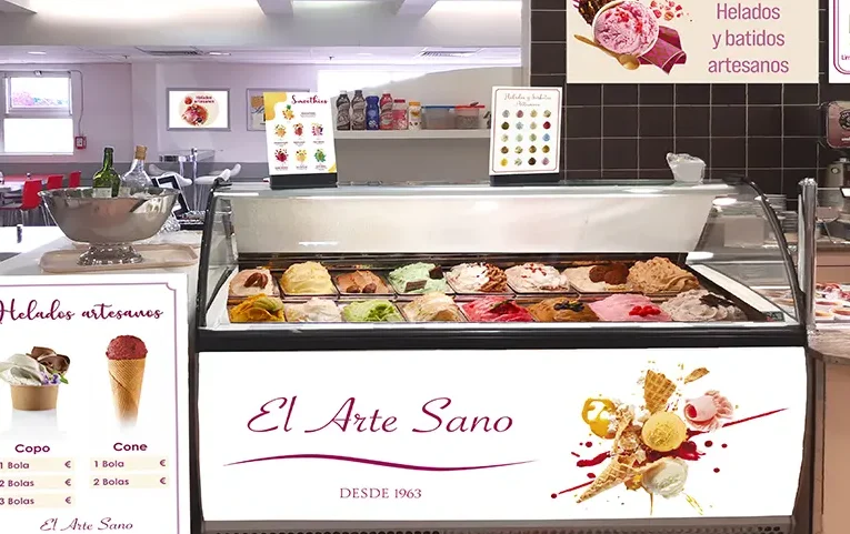 Heladería 1 heladeria 2